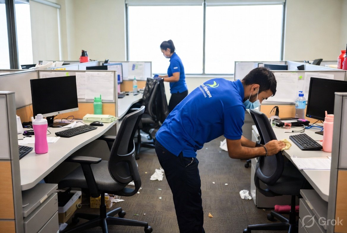 Commercial cleaning (Office)